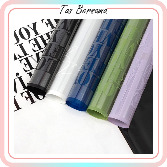 

20 LEMBAR Kertas Buket Bunga Transparan Flower Wrapping Paper Cellophane KB6124