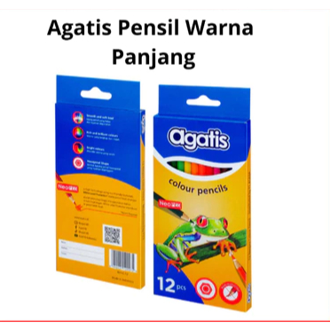 

Agatis - Pensil Warna Neopex Eco Hexagonal - 12 Warna Panjang