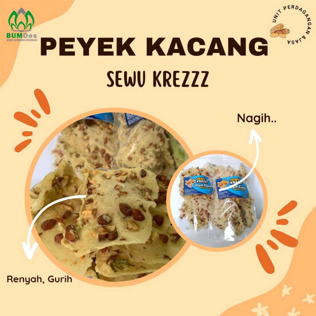

Gema Sembada-Peyek Kacang-SEWU KREZZZ