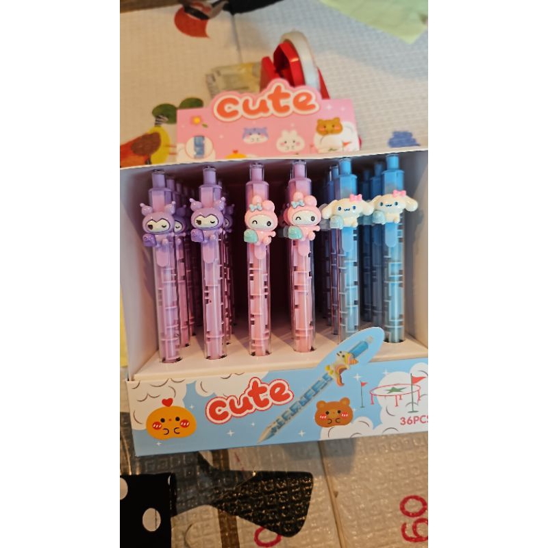 

1 box pulpen sanrio maze isi 36 pcs