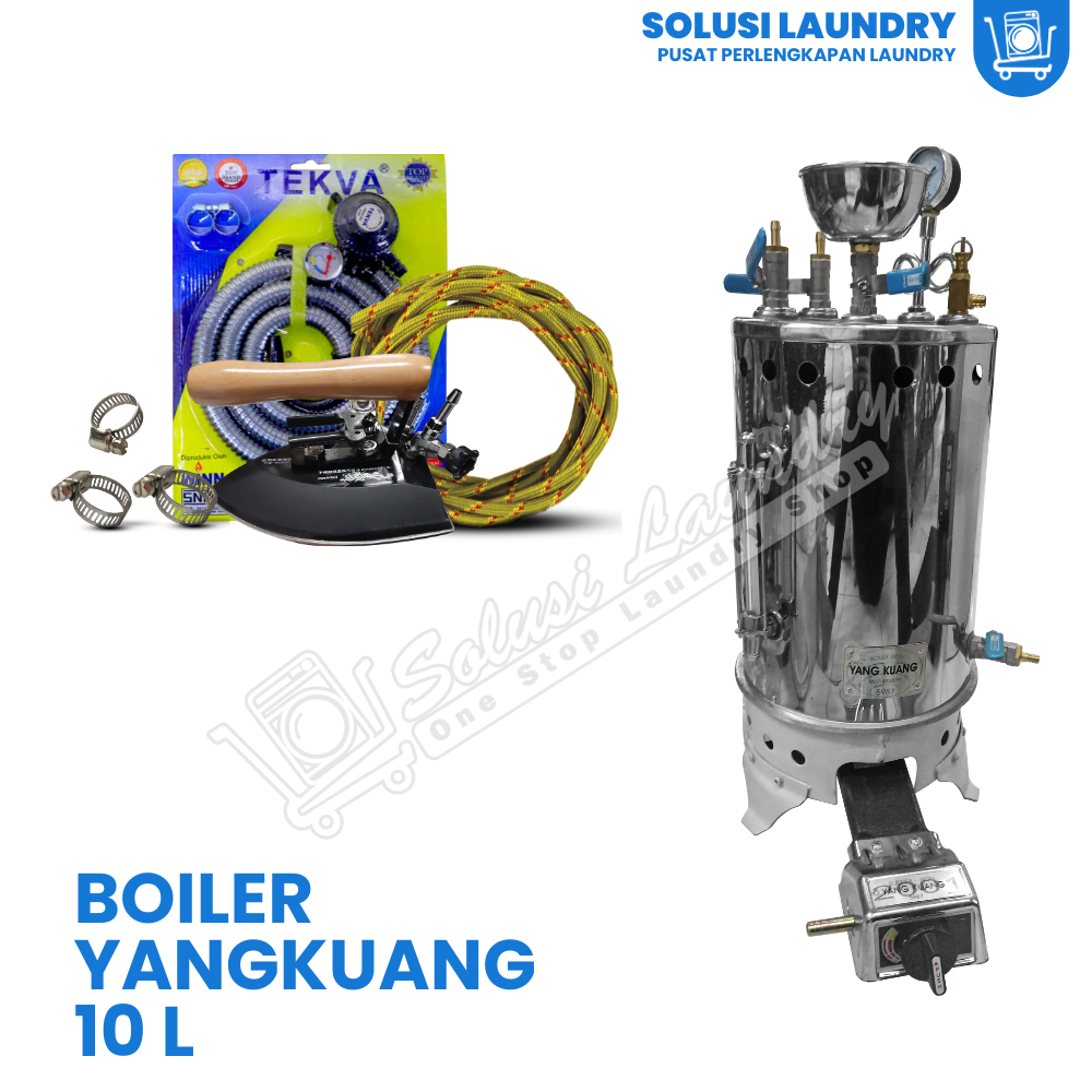 Boiler Setrika uap Laundry - YANG KUANG