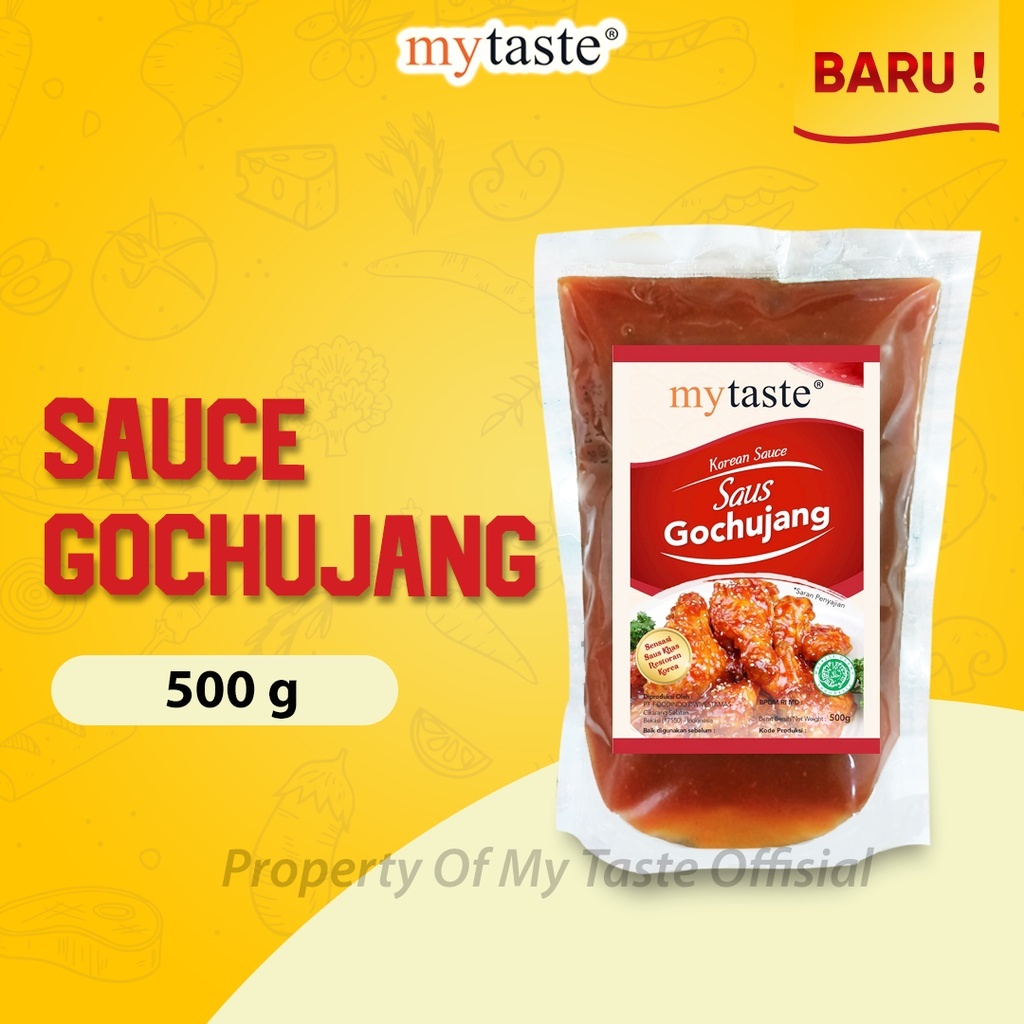 

My Taste MyTaste Gochujang Sauce Saus Gochujang Khas Korea Saus Gochujang Saus Samyang Saus Pasta Korea 500gr Halal BPOM