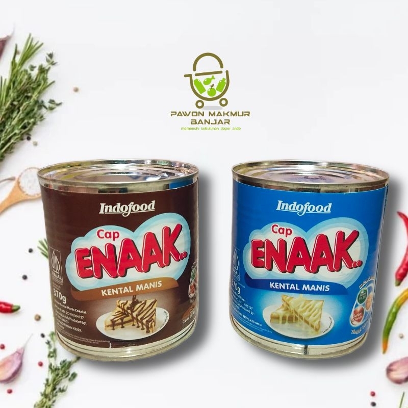 

SUSU KENTAL MANIS CAP ENAAK KEMASAN KALENG 370 gr