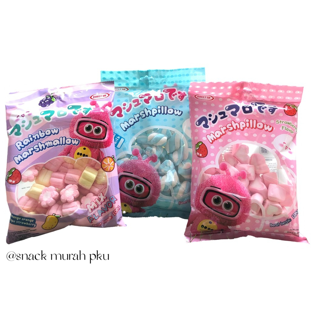 

MARSHMALLOW SWEET ME STROBERI/MILK/MIX@108gr - 1014/1085/1086