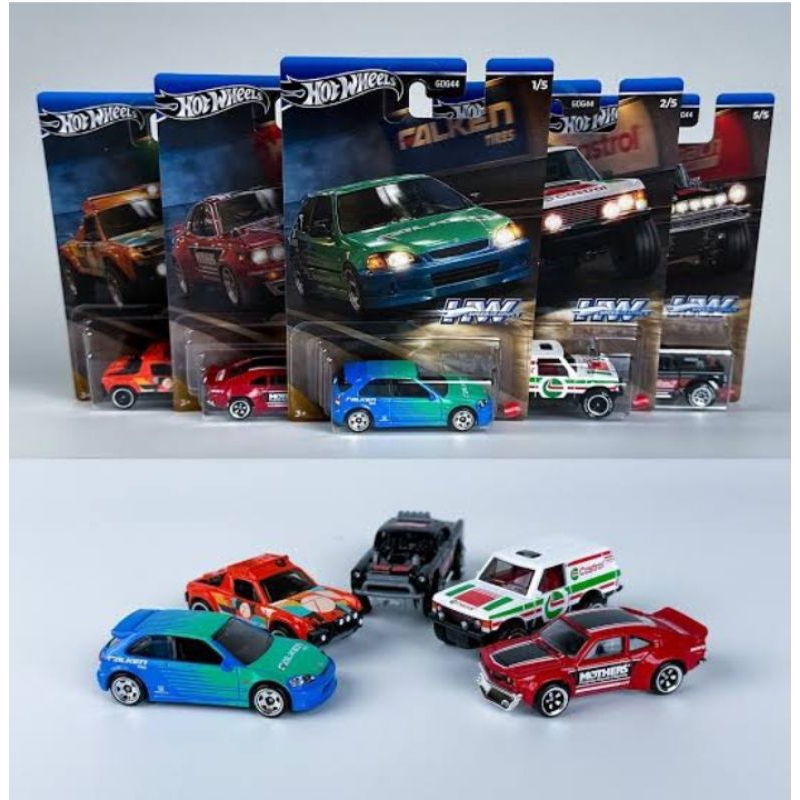 Hot wheels Honda civic Falken ek9 type R