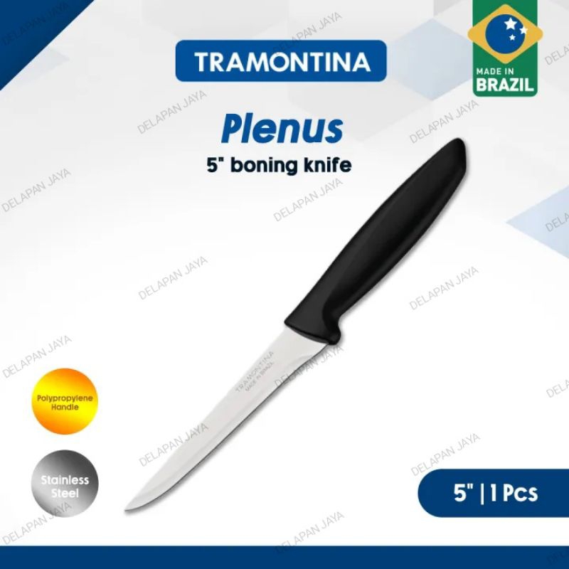 TRAMONTINA PISAU BONING Knife 5inch/ TRAMONTINA PLENUS Pisau Tulang Boning 23425/105