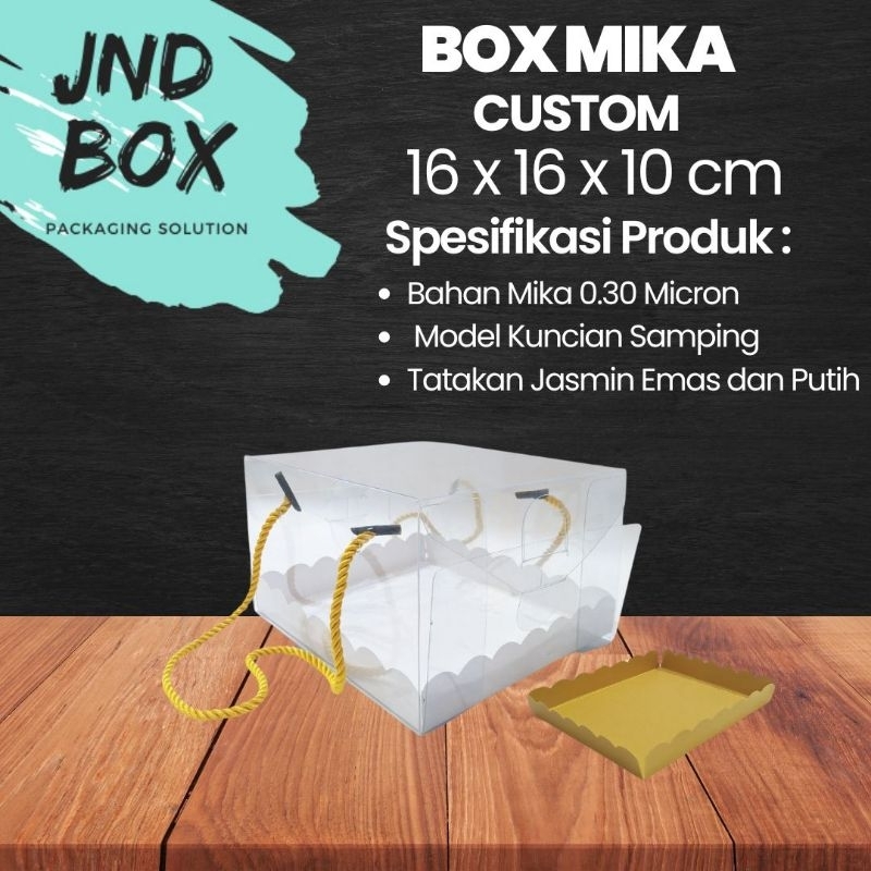 

Box Mika Doskue 16 x 16 x 10 (Min Order 2 Pcs)