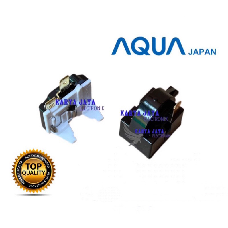 Relay Ptc Overload showcase / Lemari Pendingin AQUA