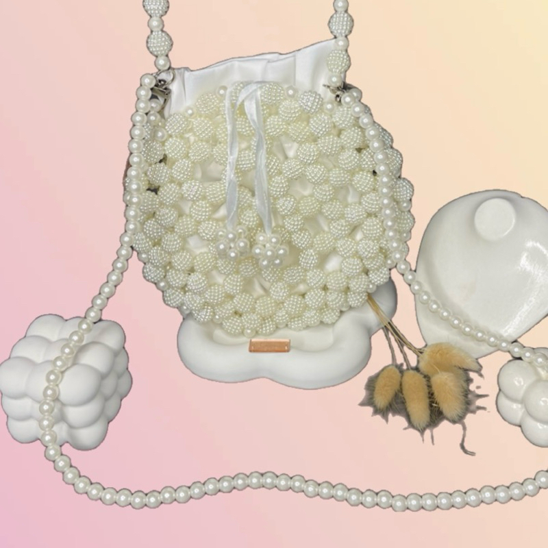 Gleam and Go | Pearl Bag | Beaded Bag | Beads Bag | Pearls Bag | Tas Mutiara | Tas Mote | Tas Pesta 