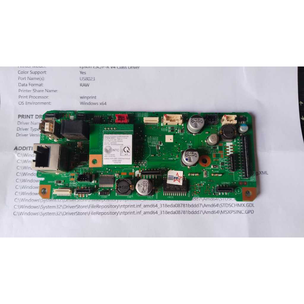 Board Epson L6290 Mainboard Epson L6290, Motherboard Epson L6290 plus wifi