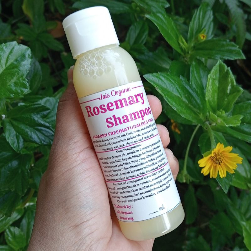 NATURAL LIQUID ROSEMARY SHAMPOO 100 ML/ SHAMPOO ALAMI NON SLS