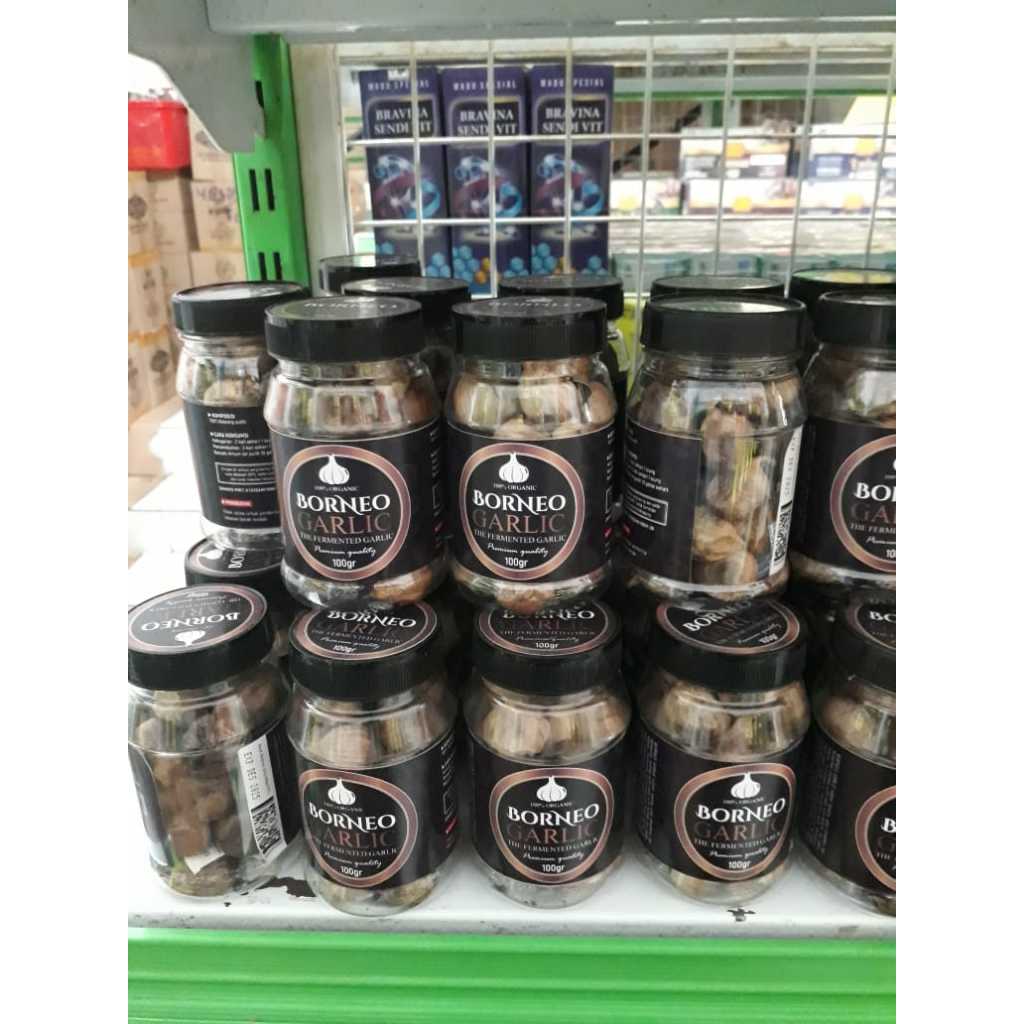 

Bawang Hitam Tunggal Black Garlic