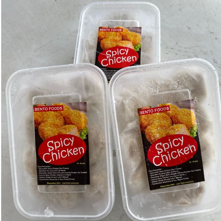 

SPICY CHICKEN ISI 10