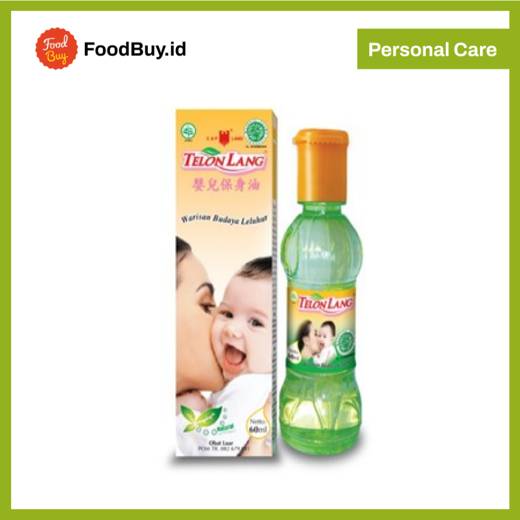 Cap Lang Telon Lang Minyak Telon 60ml