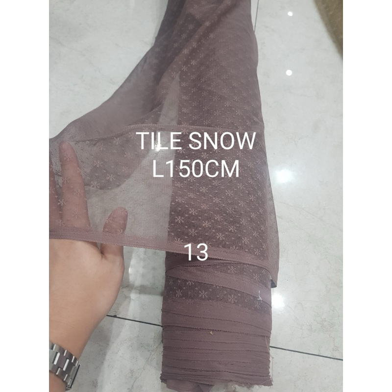 TILE SNOW / TILE STAR / TILE SALJU / TILE MOTIF TILE BINTIK BINTANG / TULLE MOTIF TULLE STAR TULLE S