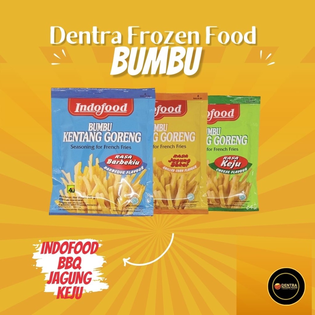 

INDOFOOD BUMBU KENTANG BARBEKIU JAGUNG BAKAR DAN KEJU