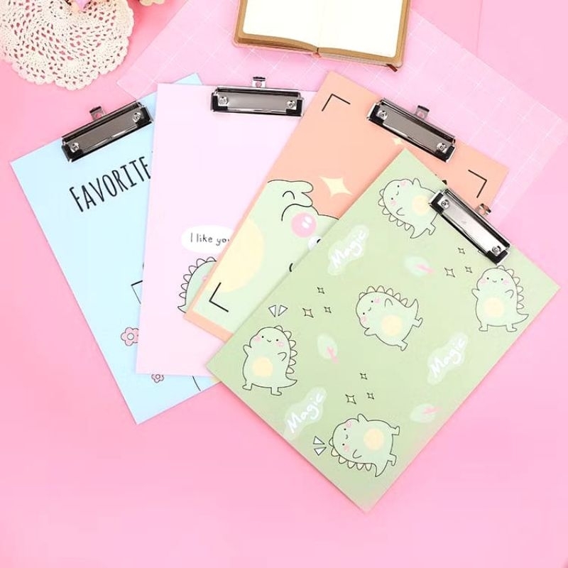 

PAPAN CLIPBOARD DINO PAPAN UJIAN AESTHETIC A4