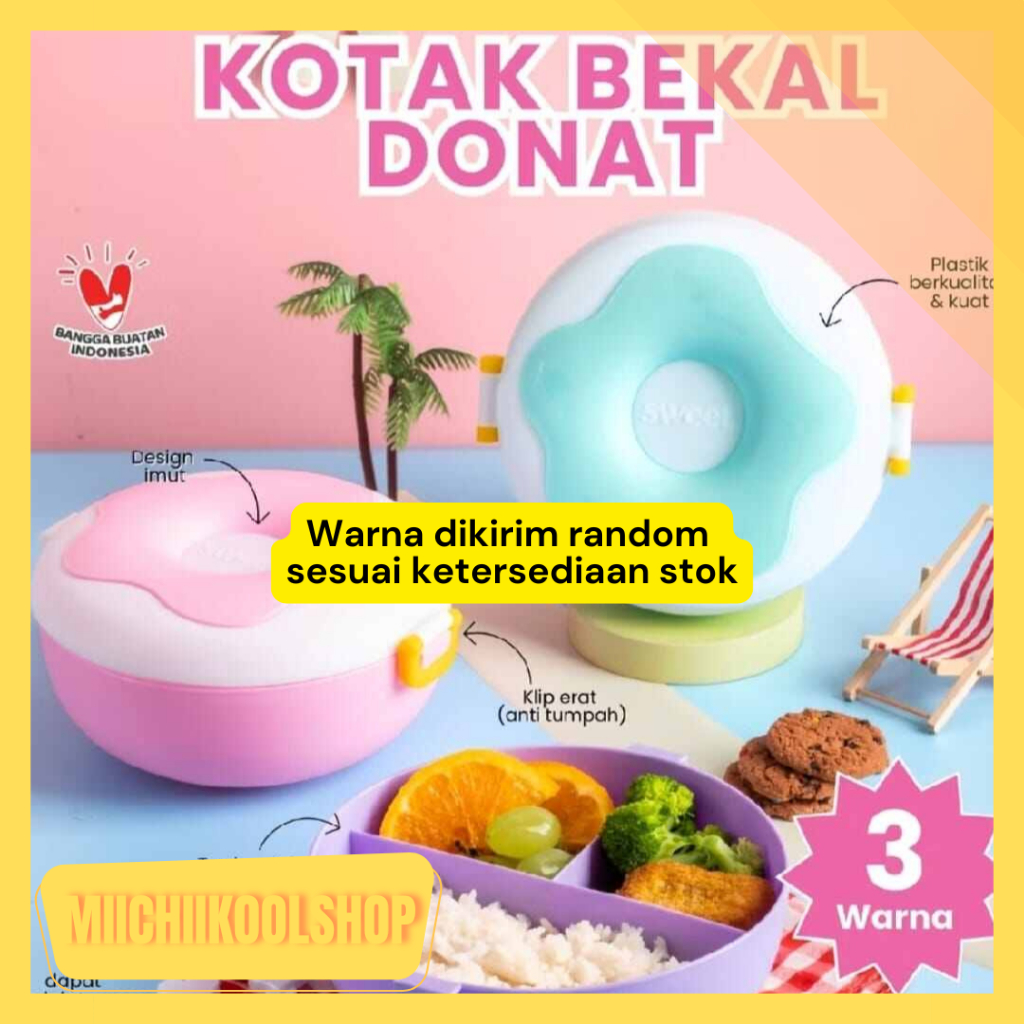 LUNCH BOX DONAT SEKAT 3