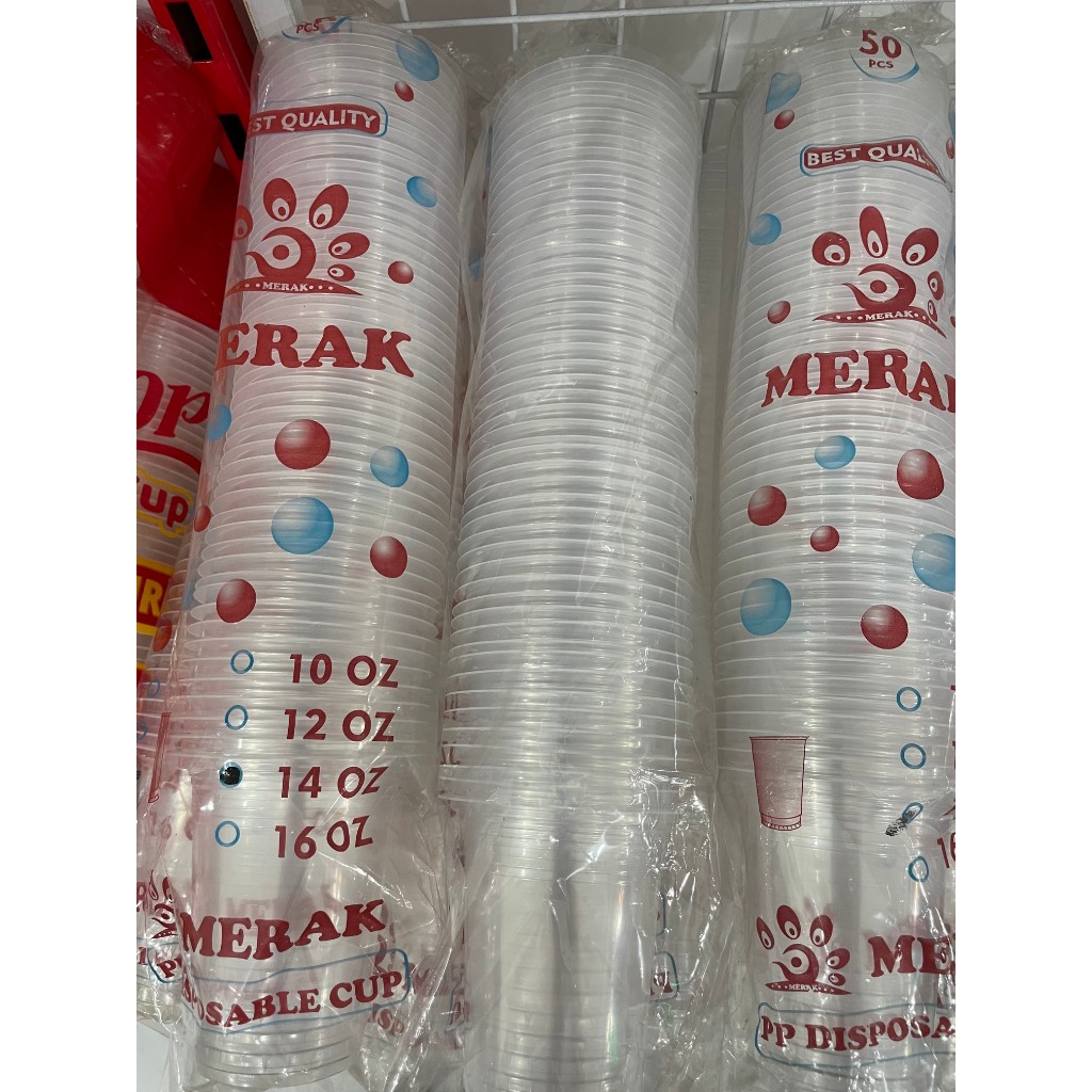 

Gooku 28 Store Gelas Cup Plastik Aneka Macam Merk 10Oz 12Oz 14Oz 16Oz 22Oz / Gelas Plastik / Cup