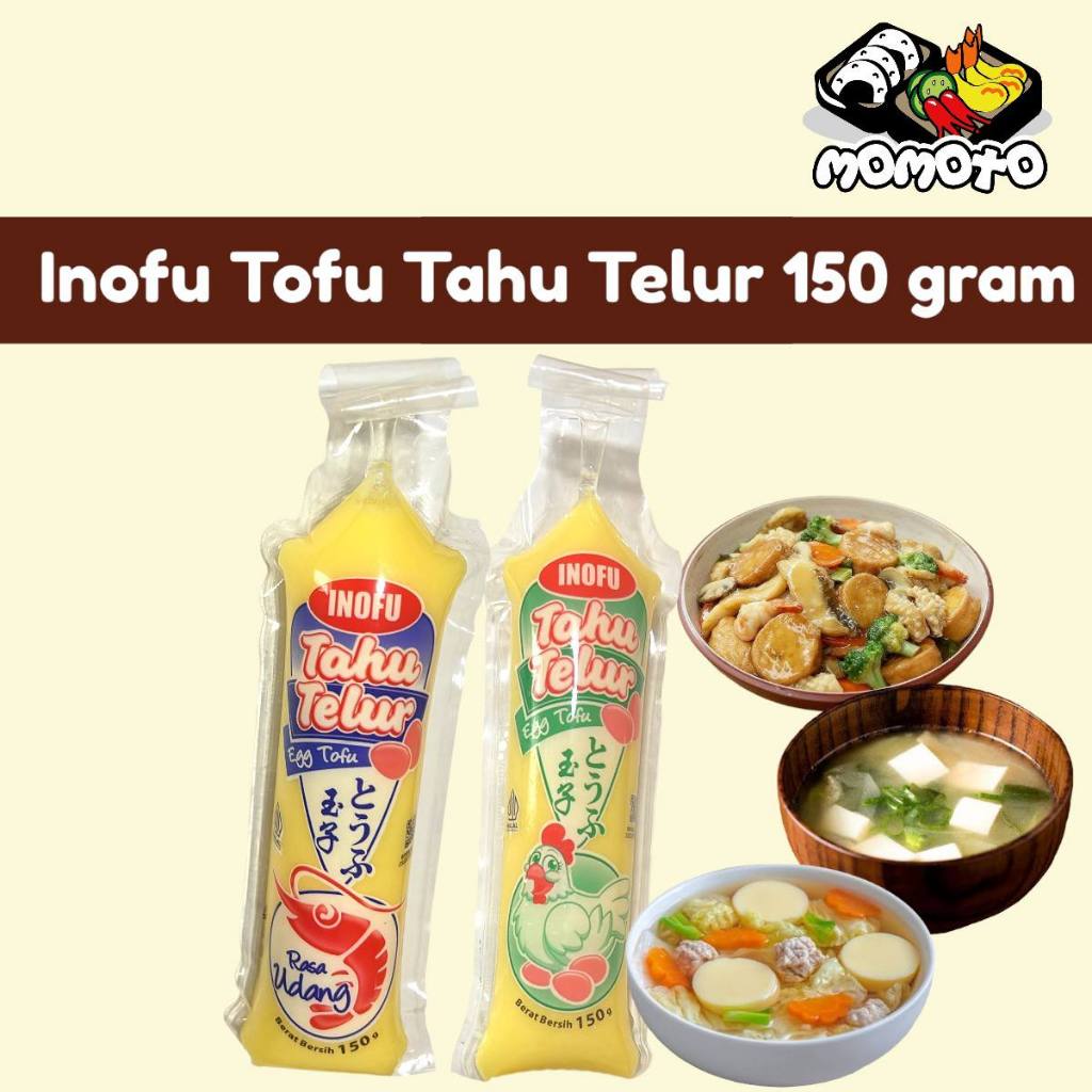 

Inofu Tofu Tahu Telur 150 gram Halal Udang Telur