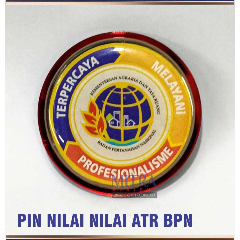 {Mitra Atribut} Pin Nilai Nilai ATR BPN