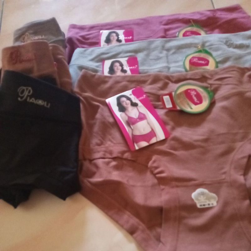 Celana dalam wanita PIAOLI karet lebar