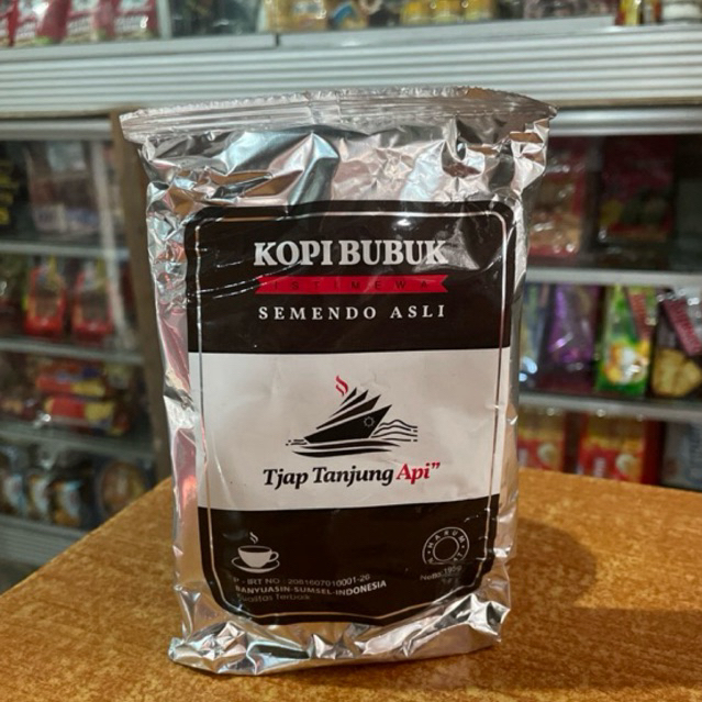 

KOPI BUBUK SEMENDO ASLI TJAP TANJUNG API 195gr