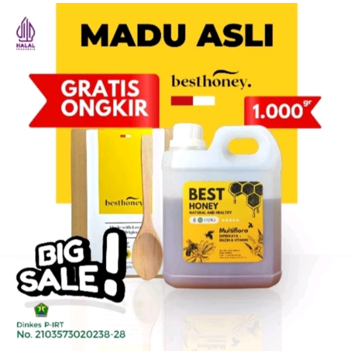 

Best Honey - Madu Asli Madu Multiflora Original - 1kg