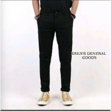 TERMURAH Celana Chinos Panjang Pria Outfit Casual Kantor Model Slimfit Style
