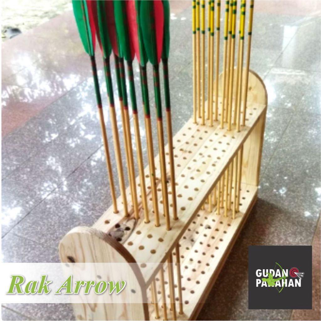 Rak Arraw susun kapasitas 10 lusin | Rak Anak Panah
