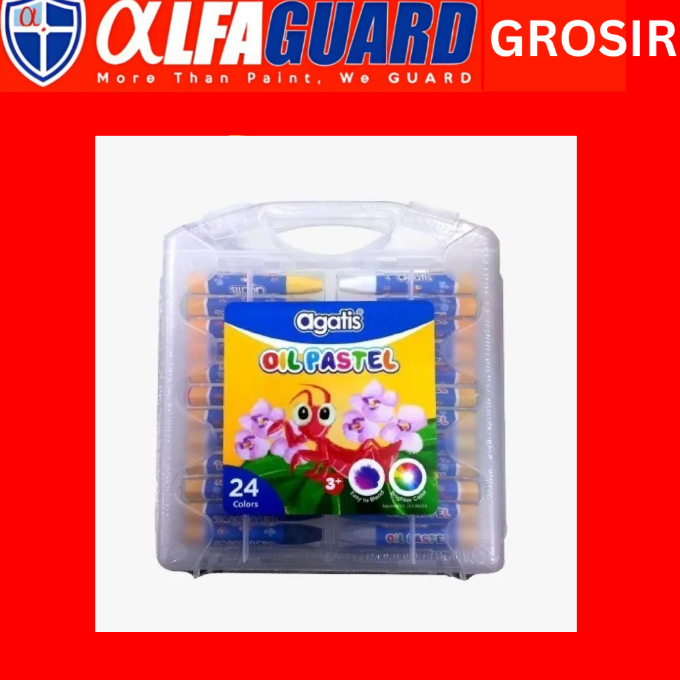 

AGATIS Eco Oil Pastel Hexagonal 24/18/12 Warna