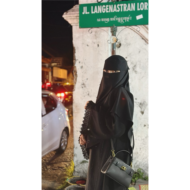 cadar poni satu set abaya