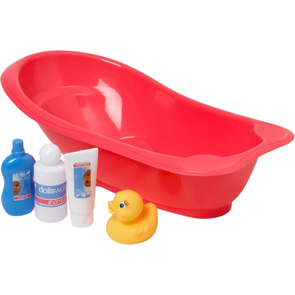 Bak Mandi Boneka Dollsworld Baby Bath Set Kids Bath Toy
