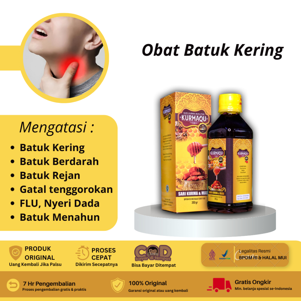 KurmaQu - Obat Batuk Kering, Batuk Berdarah, Batuk Rejan, Batuk Menahun, Batuk Basah