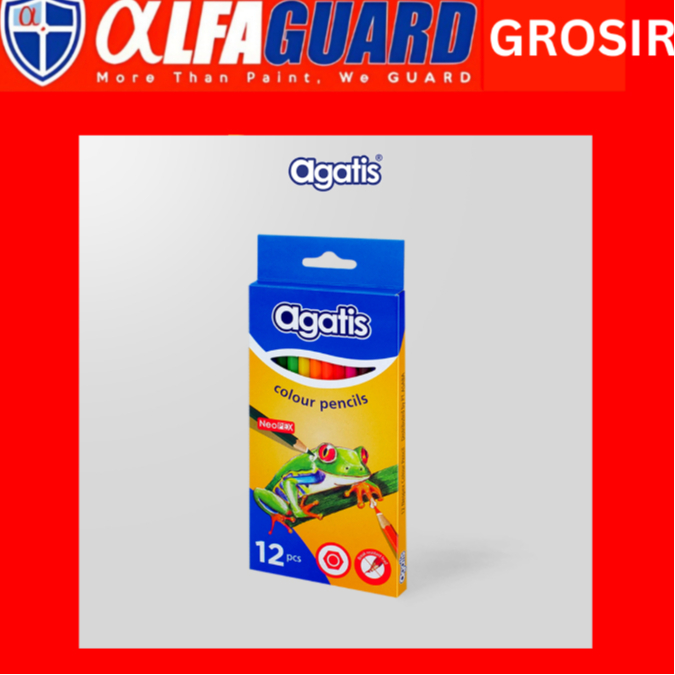 

AGATIS PENSIL WARNA NEOPEX PERMANENT COLOUR PENCIL HEXAGONAL C12 FULL LENGTH / PENSIL PANJANG (NEW ITEM EDITION)