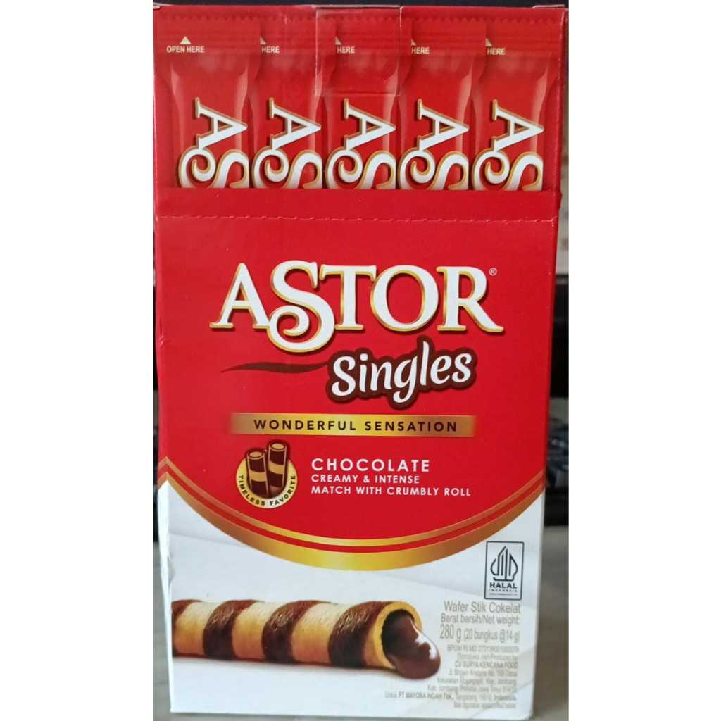 

Astor Singles 280g (20bks@14g)