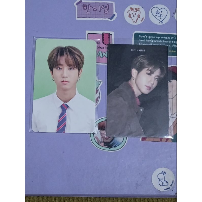 WTS Photocard PC Limited Miroh Stray Kids Han Jisung
