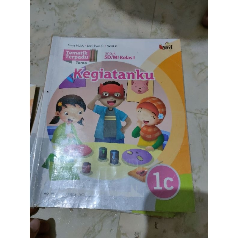 Buku Tematik 1c Kelas 1 Kurikulum 2013 Erlangga