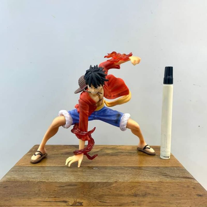 mainan action figure luffy gear 1 one piece monkey d luffy Tinggi 17cm Statue detail NBqtpBB 

#onep