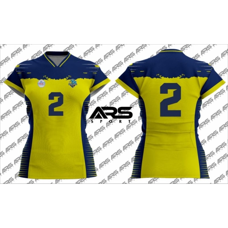 Baju Jersey Voli Full Printing Motif Premiun