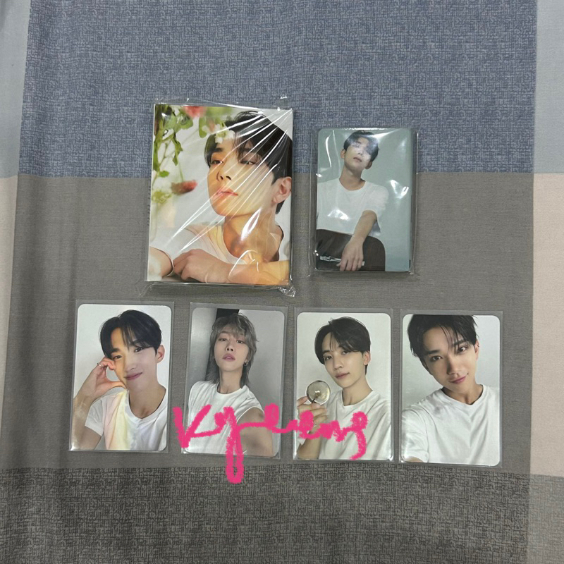 binder booklet joshua dear ver & photocard jeonghan the8 joshua dear ver