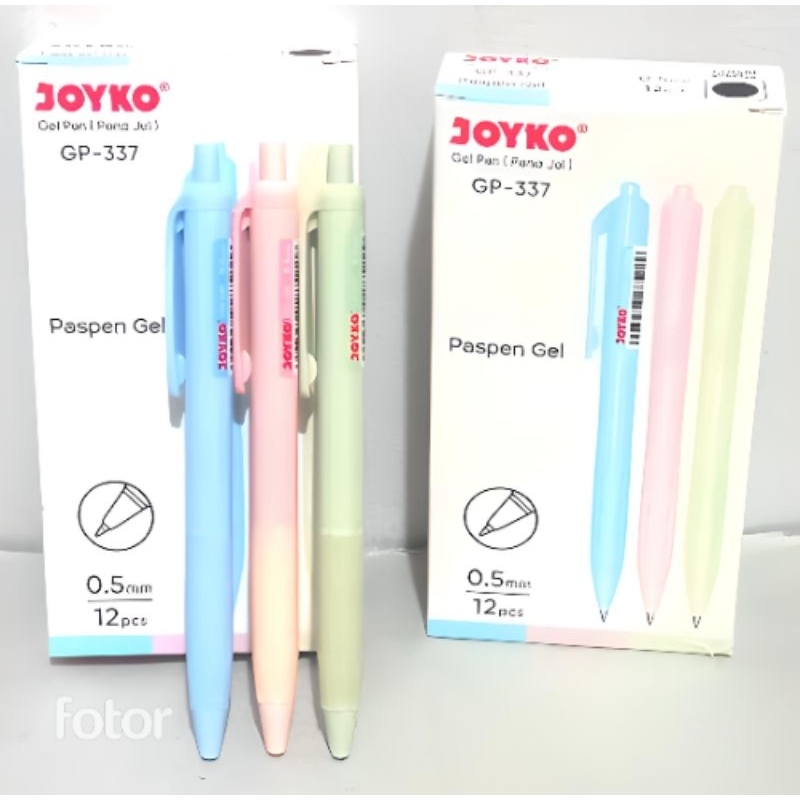 

Gel pen / Joyko GP - 337 / Paspen Gel / Pulpen Joyko