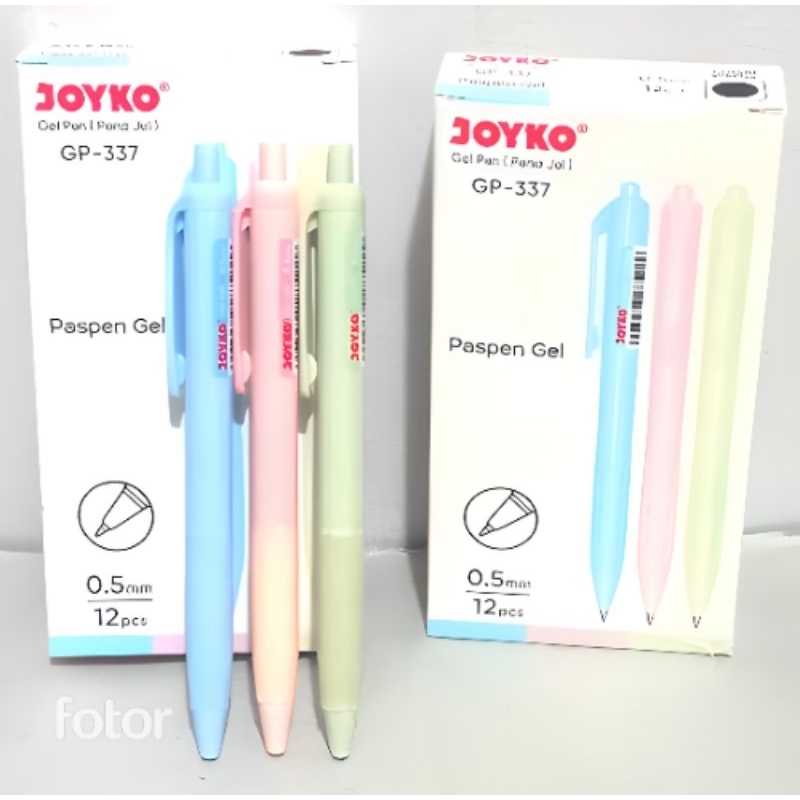 Gel pen / Joyko GP - 337 / Paspen Gel / Pulpen Joyko