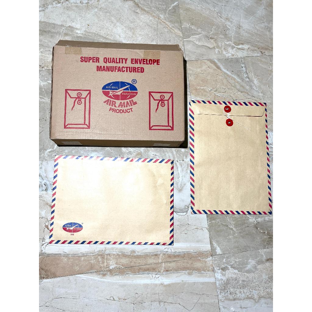 

Amplop Coklat Tali 310 Air Mail / WPS (World Paper Supply) Tersedia 5 Pcs / 3 Pcs / 1 Pcs