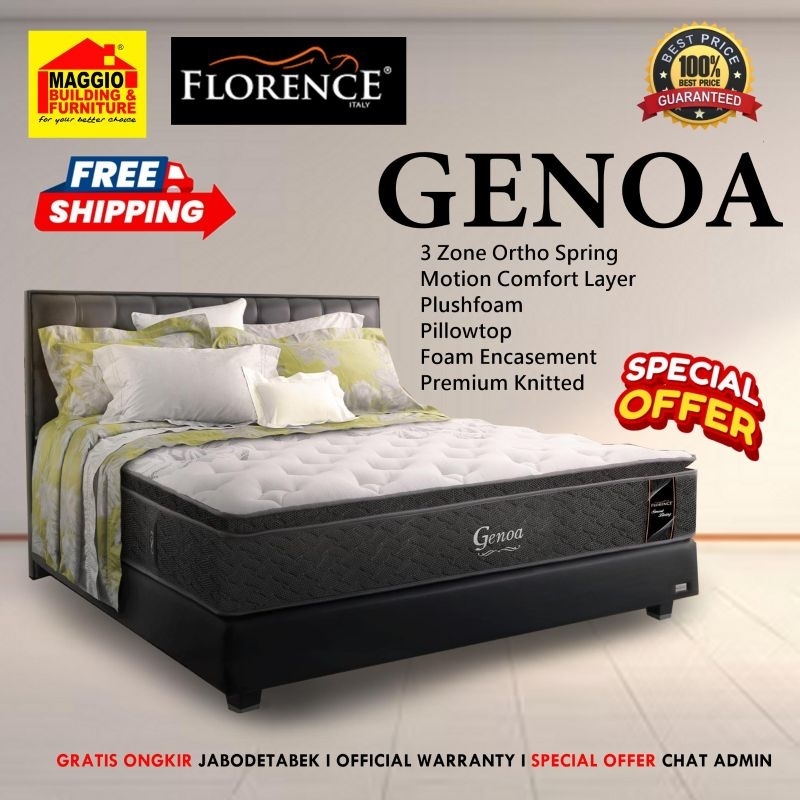 KASUR FLORENCE GENOA - FLORENCE SPRINGBED