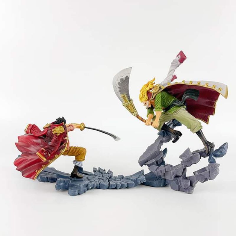 mainan action figure edward new gate vs gold d roger One piece tinggi sekitar 5 inch statue Detail b