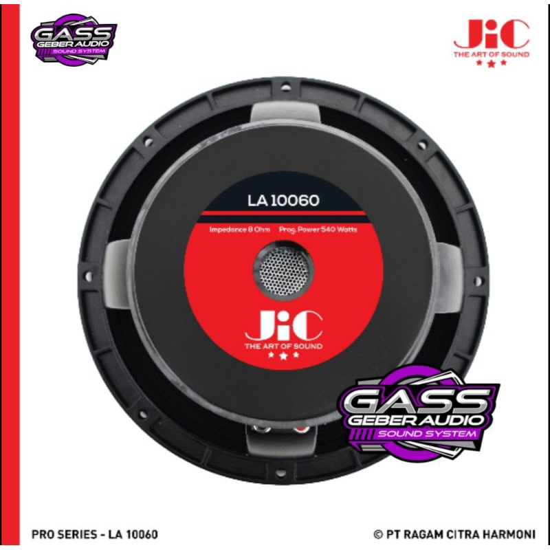 speaker JIC LA 10060 - 10inch original