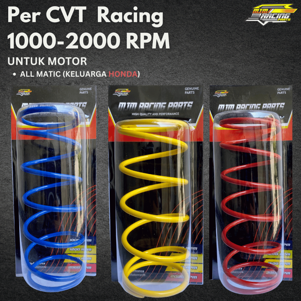 MJM16 PER CVT RACING (ALL MATIC KELUARGA HONDA) 1000 RPM 1500 RPM 2000 RPM PER CVT MATIC PER RACING 