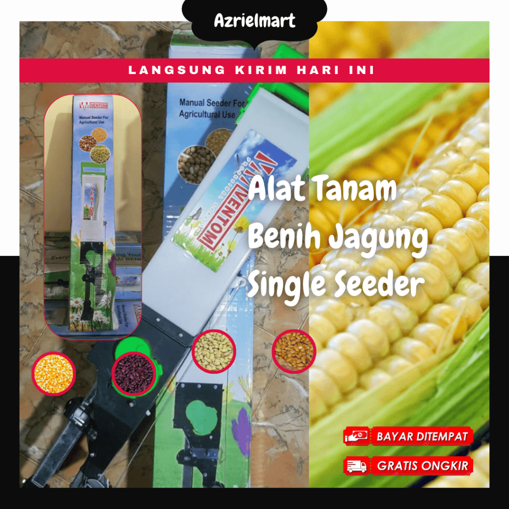 Alat Tanam Jagung Padi Manual Alat Kebun Pertanian Peralatan Berkebun Bibit Kacang Tanah Sorgum
