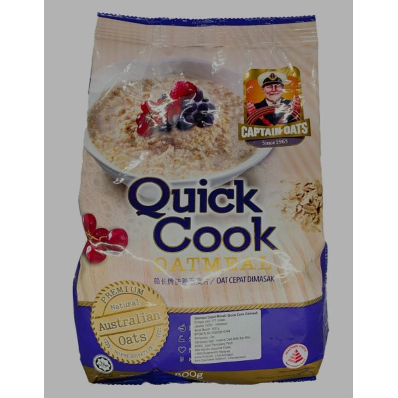 

CAPTAIN OAT ROLLED OATS 800 GR